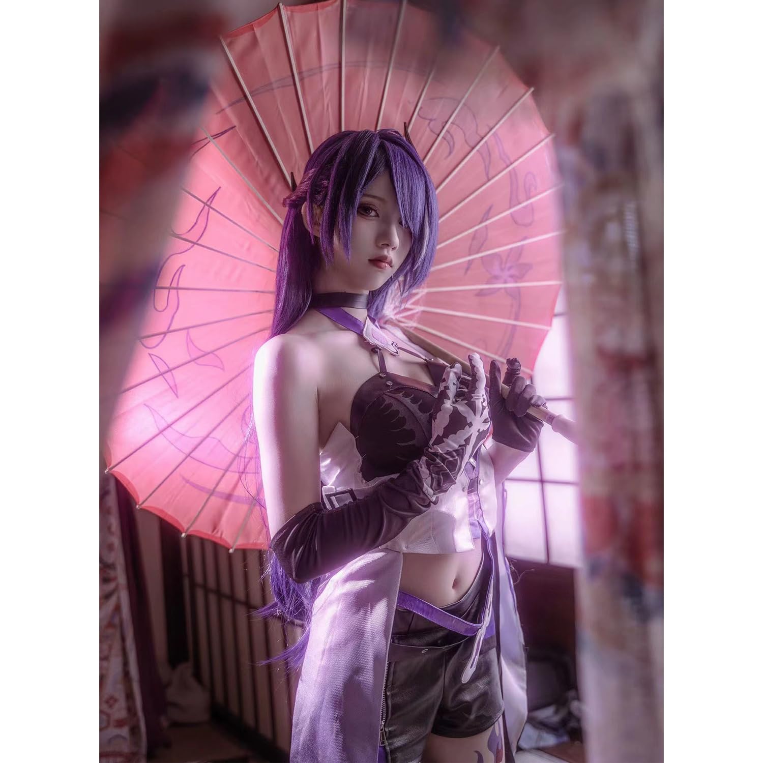 Amazon.co.jp: 崩壊：スターレイル 周辺 黄泉 傘 コスプレ 道具 高完成